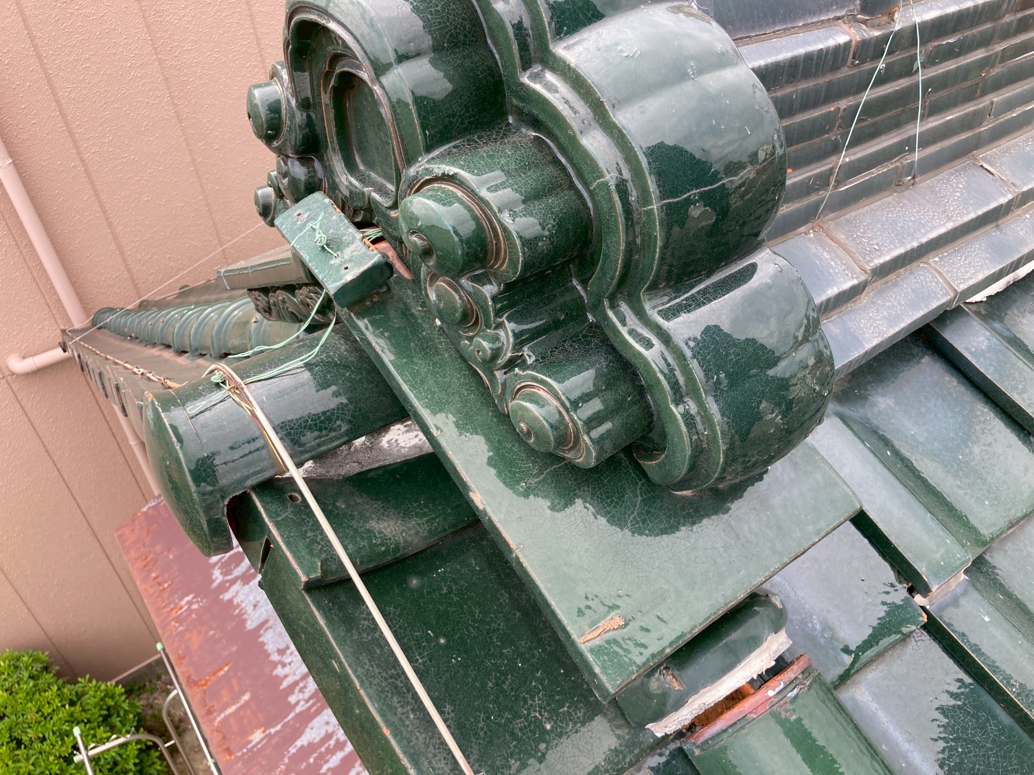 棟の端部の状況